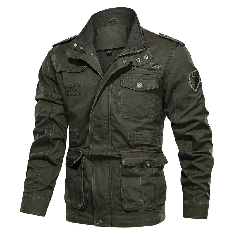 Chaquetas Cargo - Hombre Algodón Casual
