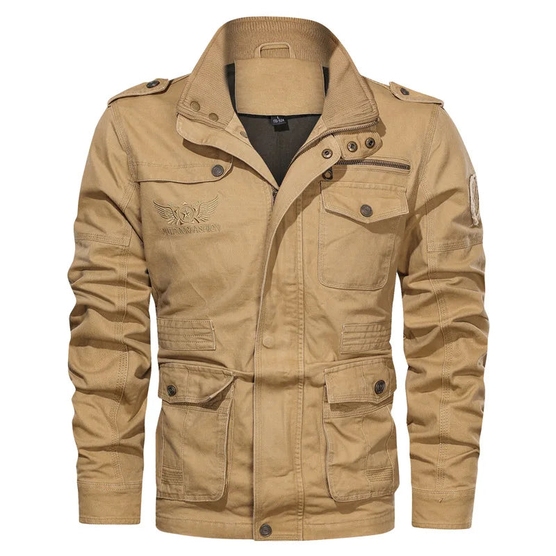 Chaquetas Cargo - Hombre Algodón Casual