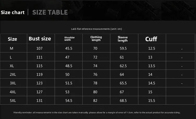 Chaquetas Cargo - Hombre Algodón Casual